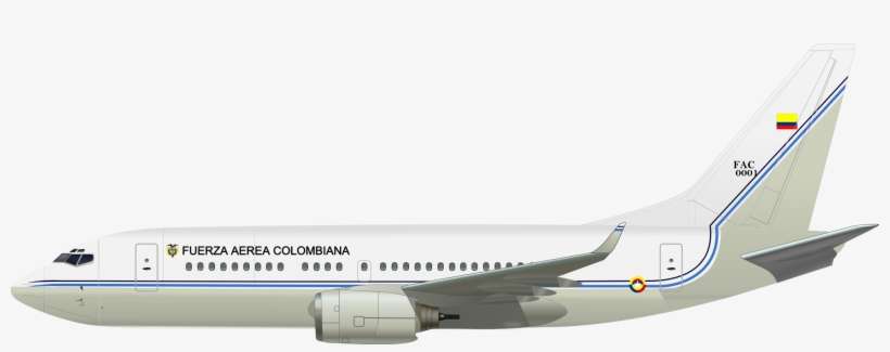 Avion Image Png - Fuerza Aérea Colombiana 0001, transparent png download