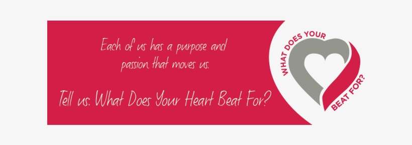 Heart Beat For Whatdoesyourheartbeatfor Final6 - Does Your Heart Beat, transparent png download