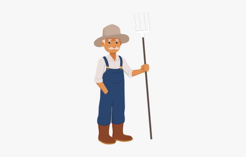 Free Png Farmer Png Images Transparent - Cartoon Farmer Transparent Background, transparent png download