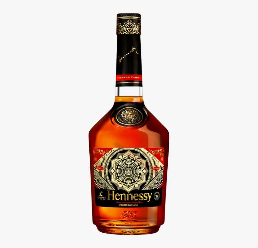 Hennessy Cognac - Hennessy Shepard Fairey Vs Cognac, transparent png download