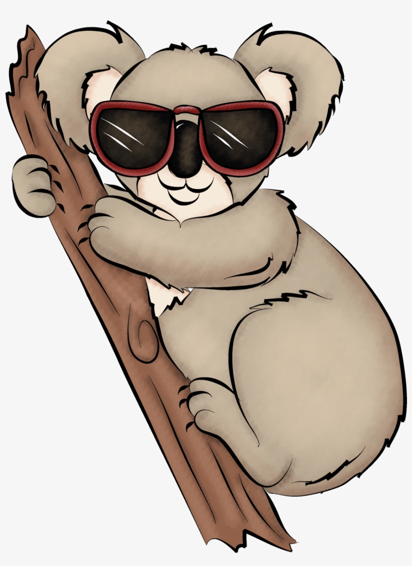 5 Kbyte, V - Koala Bear Square Sticker 3" X 3", transparent png download
