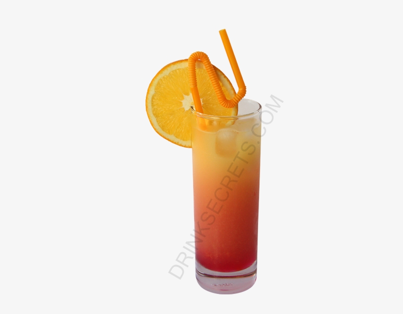 Tequila Sunrise - Tequila Sunrise Cocktail Png, transparent png download