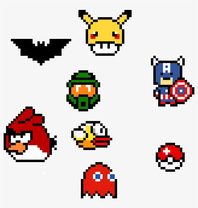 Random Pixel Art PNG Image Transparent PNG Free Download on SeekPNG