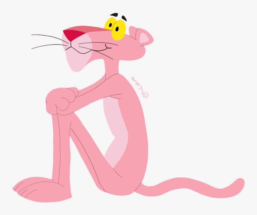 Panther Clipart Happy - พื้น หลัง Pink Panther, transparent png download