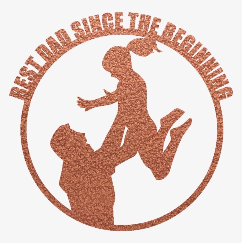 Best Dad Since The Beginning Steel Wall Sign - Father, transparent png download