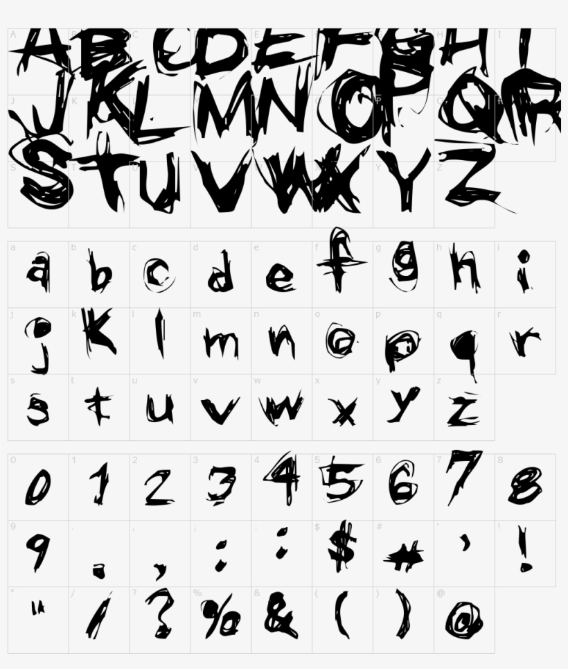 Grunge Font - Oil Life Sticker (rectangle), transparent png download