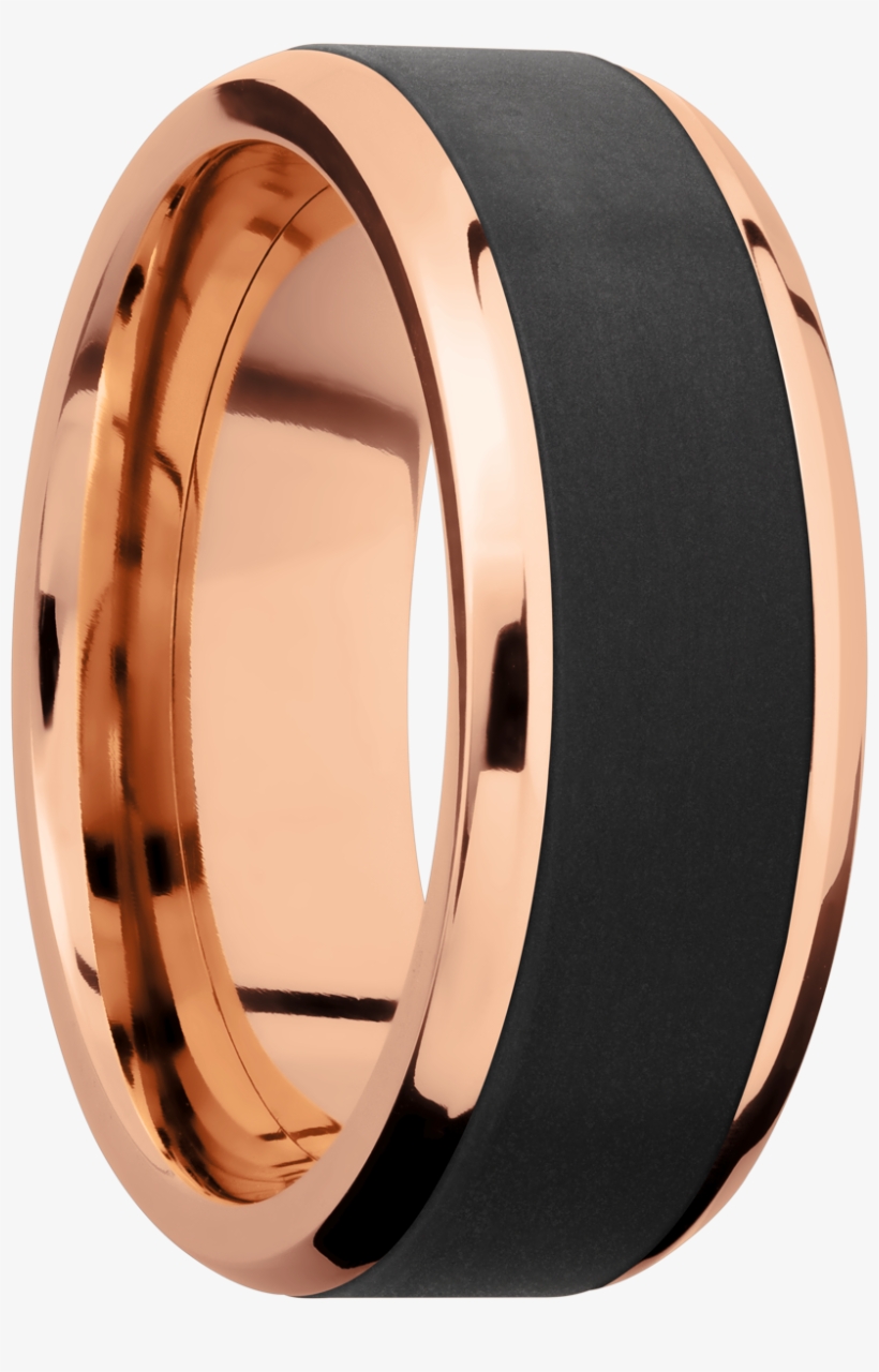 The World's Only Black Diamond Band, Embraced By A - Wedding Ring, transparent png download