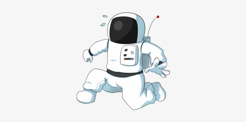 Astronaut Clipart Astronaunt - Astronaut Cartoon Png, transparent png download