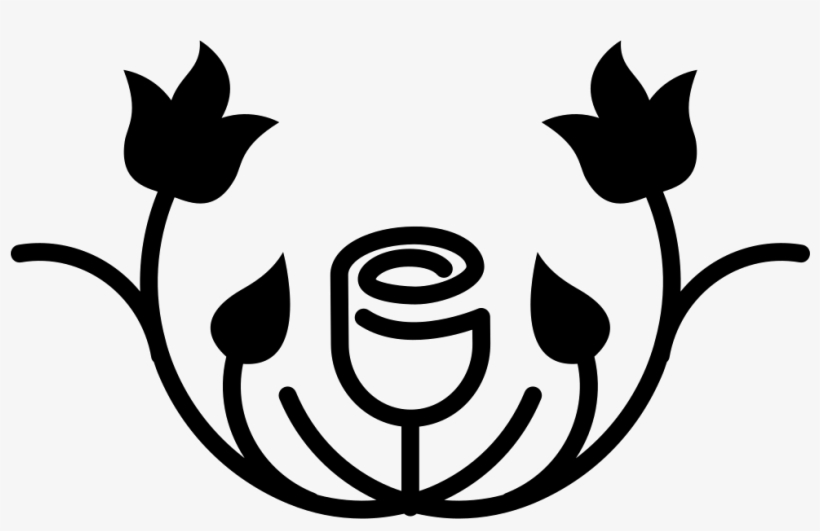 Png File - Tulipan Silueta Png, transparent png download