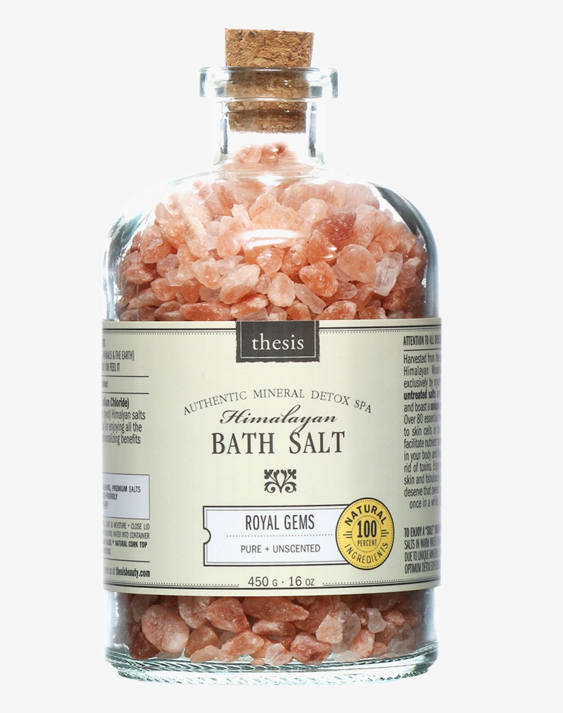 Organic Bath Salt Himalayan Pink - Pure Himalayan Bath Salt, transparent png download