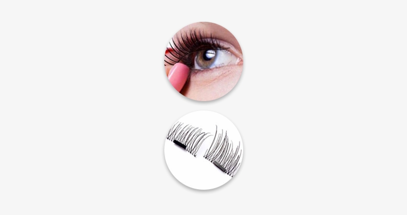 Magnetic Eyelashes Lower, transparent png download