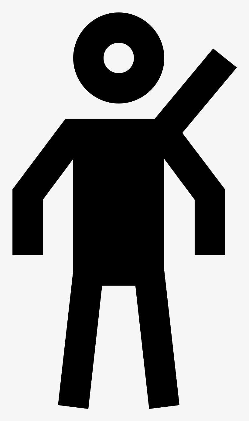 This Icon For Ninja Resembles A Man With A Sword Slung, transparent png download