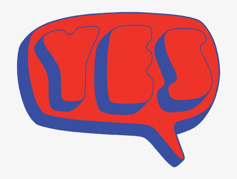 Yes Word Bubble Men's Ringer T-shirt - Overlay, transparent png download