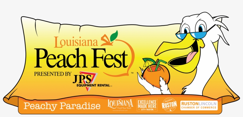 Louisiana Peach Festival Logo - Louisiana Peach Festival 2018, transparent png download