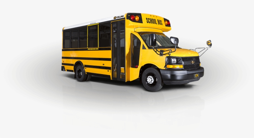 Type A School Bus - Collin Busses, transparent png download