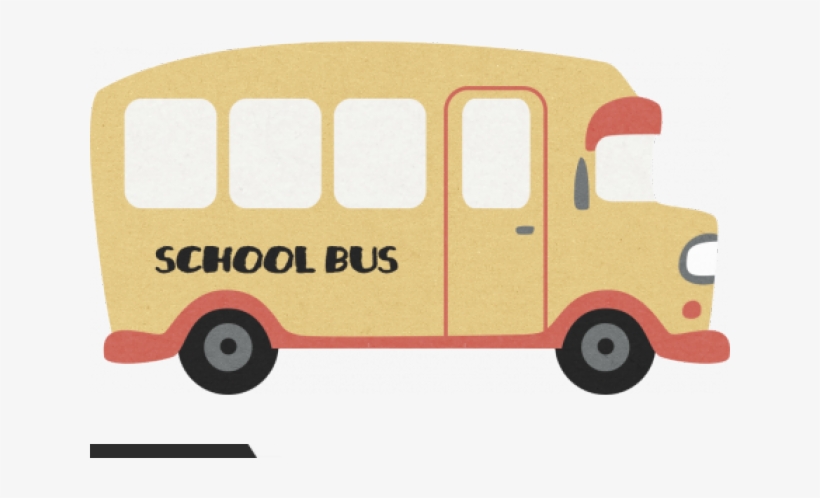School Bus Graphic - Digital Scrapbooking, transparent png download