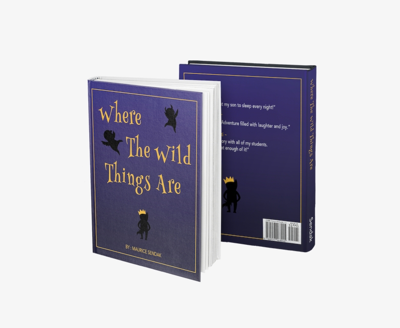 Where The Wild Things Are - Book Cover, transparent png download