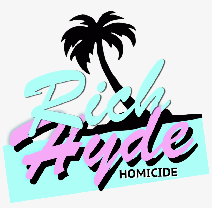 Rich Hyde T Shirt - Palm Tree Silhouette, transparent png download