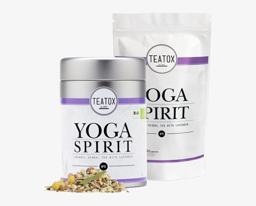 Organic Herbal Tea With Lavender, Tin Can - Teatox Tea, transparent png download