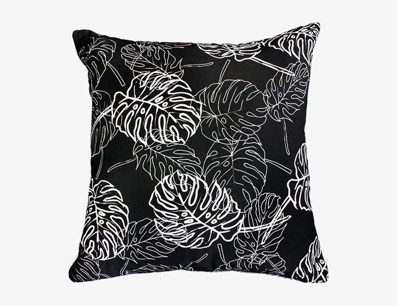 22660c Palm Leaves - Cushion, transparent png download