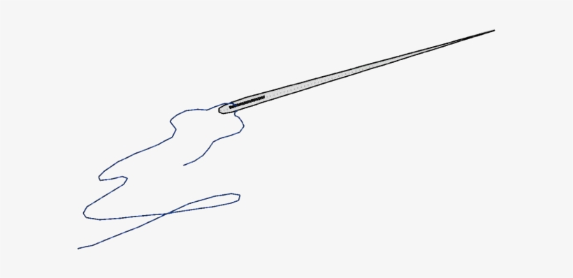 Sewing Needle - Cast A Fishing Line, transparent png download
