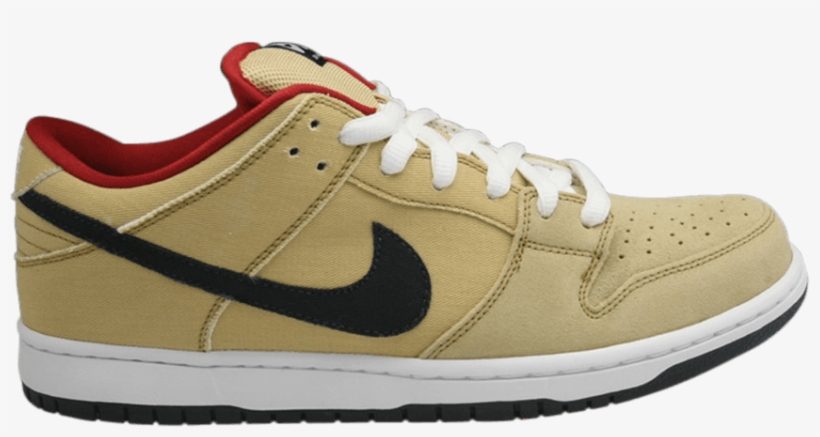 Dunk Low Pro Sb 'gold Dust' - Sneakers, transparent png download