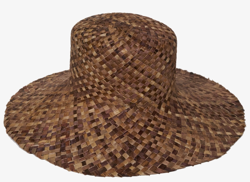 Wide Brim Flat Top Hat In Bac Bac, transparent png download