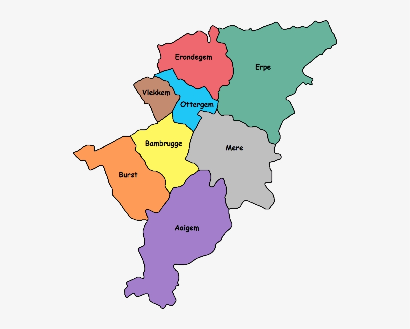 Aaigem Bambrugge Burst Erondegem Erpe Mere Ottergem - Erpe Mere Deelgemeenten, transparent png download