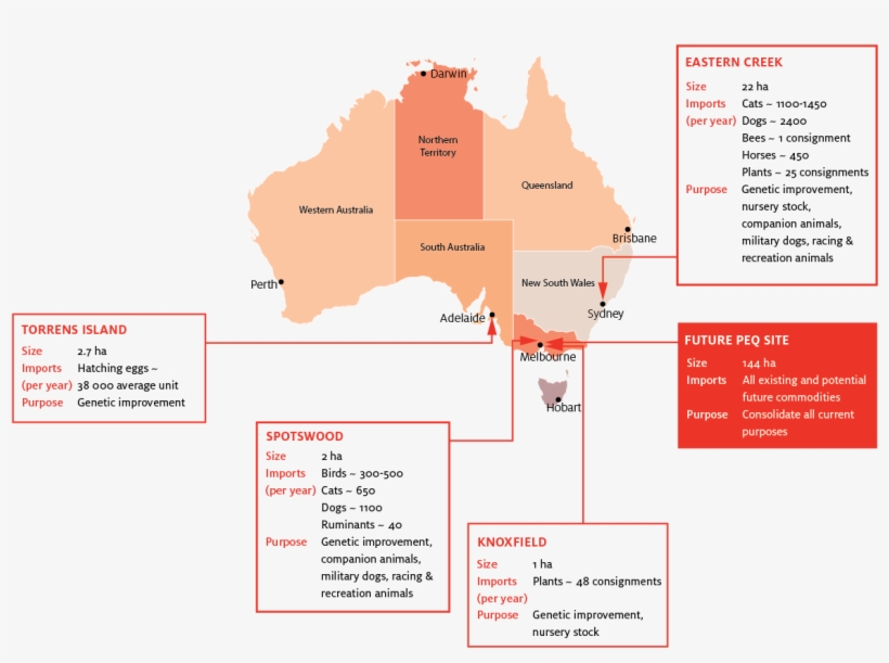 New Map Peq Artboard 2 Artboard 2 - Mickleham Post Entry Quarantine Facility, transparent png download