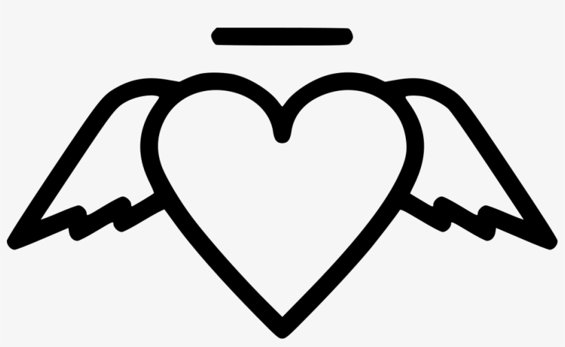 Angel Cupid Heart Day Comments - Spirit Icon, transparent png download
