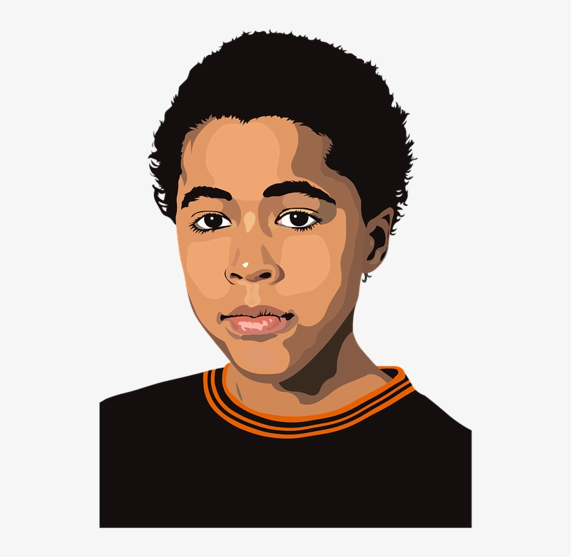 Black Kid Png Black Male Cartoon Png Image Transparent Png Free Download On Seekpng