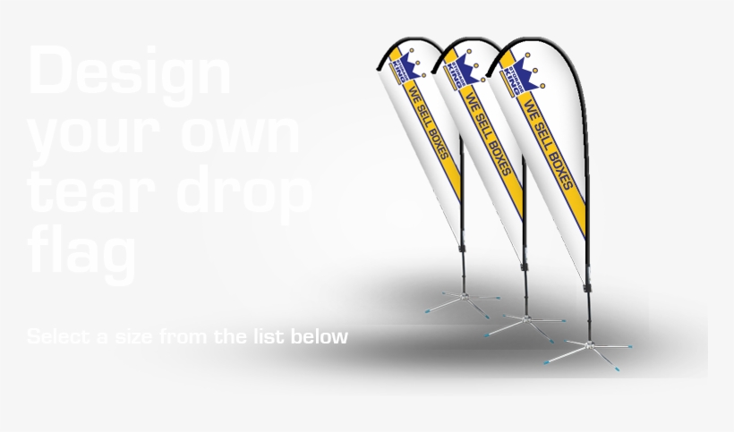 Tear Drop Flags - Field Lacrosse, transparent png download