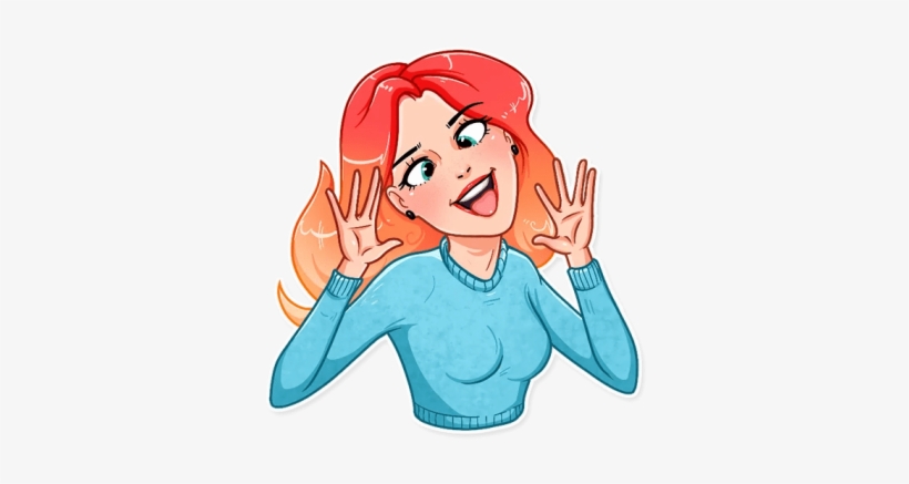 Kidding Joking Joke Yah Meh - Sticker, transparent png download