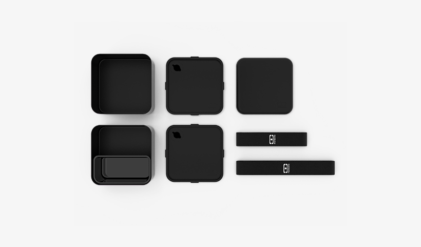 Mb Square Black - Monbento Square Denim, transparent png download