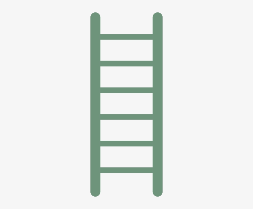 Small - Green Ladder Clip Art, transparent png download
