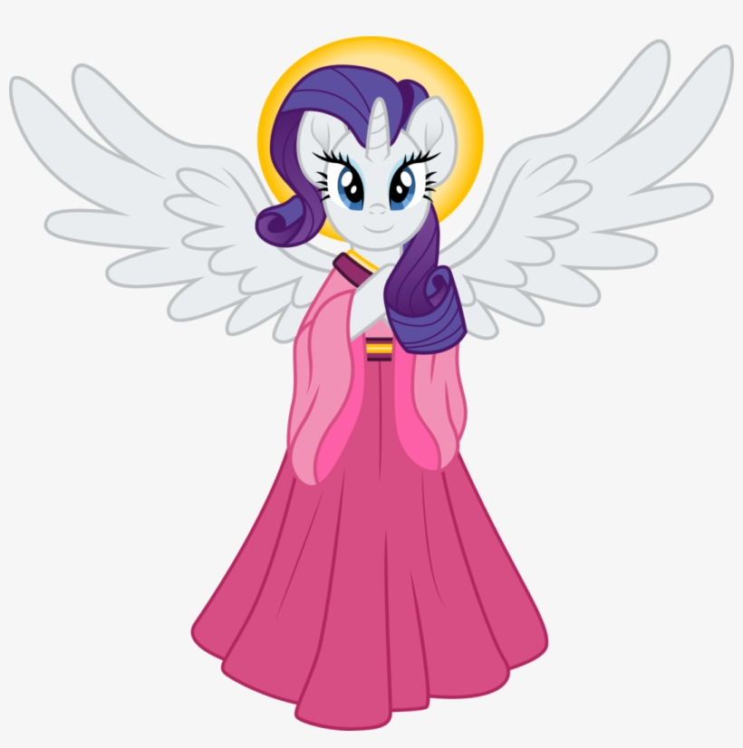 Alicorn, Alicornified, Angel, Angel Rarity, Artist - Cartoon, transparent png download