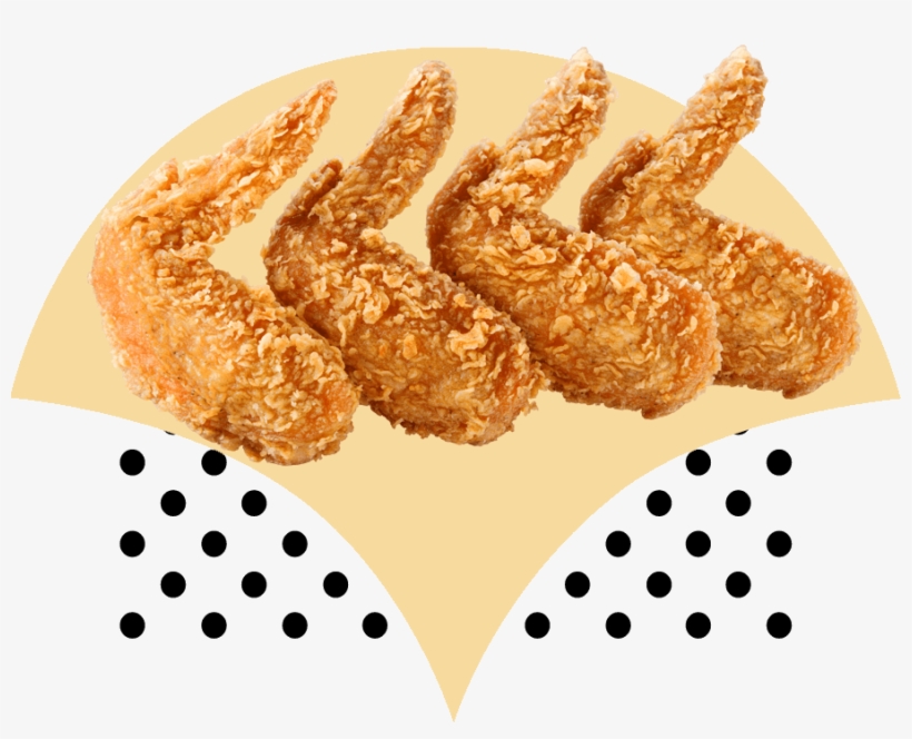 Single Item Chicken Wings - Crispy Fried Chicken, transparent png download