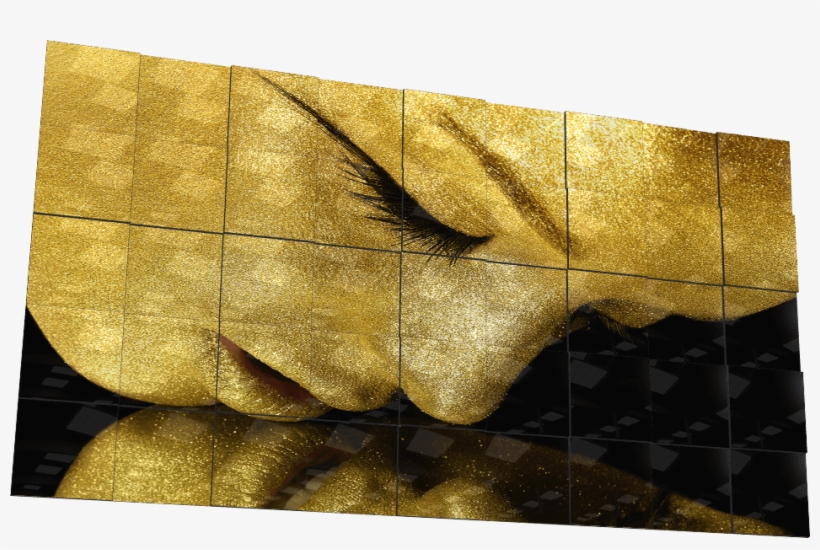 Curvart Dimensions - Gold, transparent png download