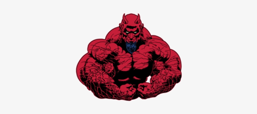 Bodybuilders Satan, transparent png download