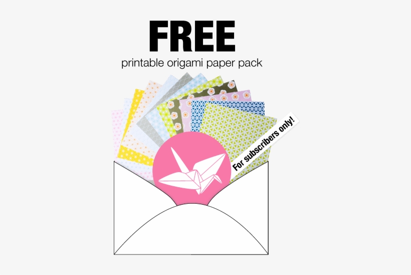 Thank You For Visiting Paper Kawaii - Origami Paper, transparent png download