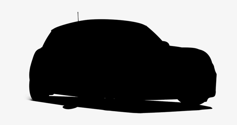 Silhouette Car Silhouette - Black Car Silhouette Png, transparent png download