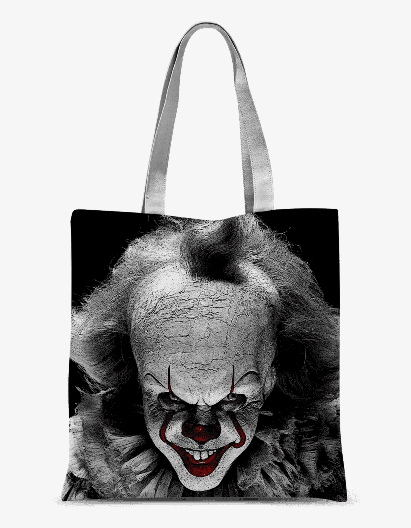 Pennywise Face ﻿classic Sublimation Tote Bag - 2017 Pennywise Clown Room, transparent png download