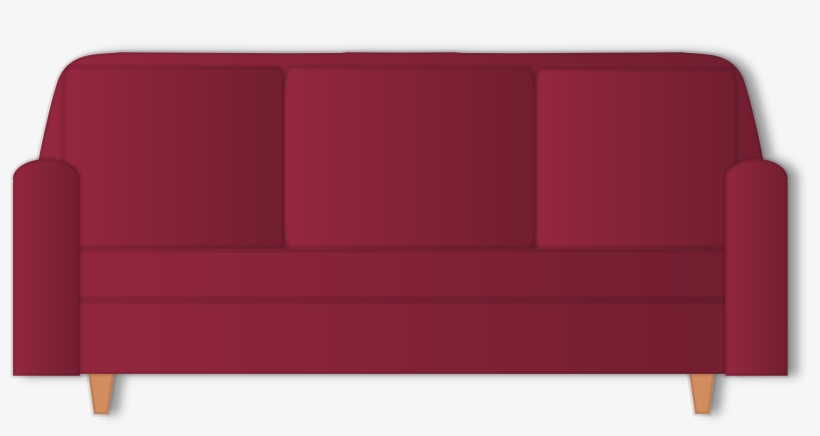 This Free Icons Png Design Of Red Couch - Couch, transparent png download