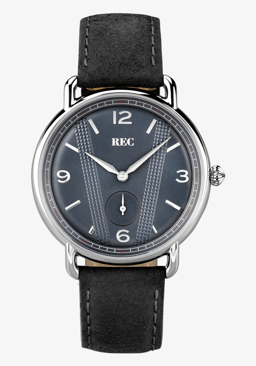 The Cooper C1 - Rec Cooper C1 Grey Calf Skin Leather Strap C1 Watch, transparent png download