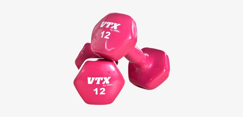 Vtx Vinyl Coated Dumbbells 3,5,8,10lb Set, transparent png download