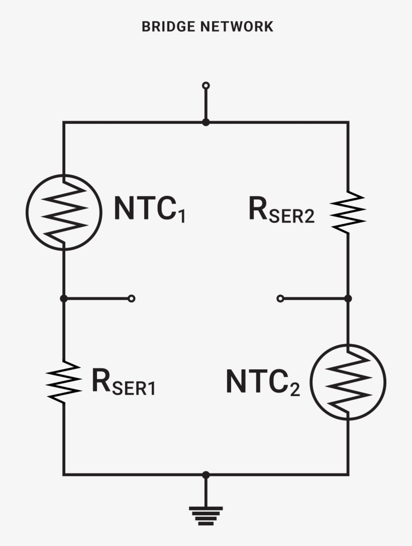 Temperature Sensor Schematic - Temperature Sensor Circuit, transparent png download