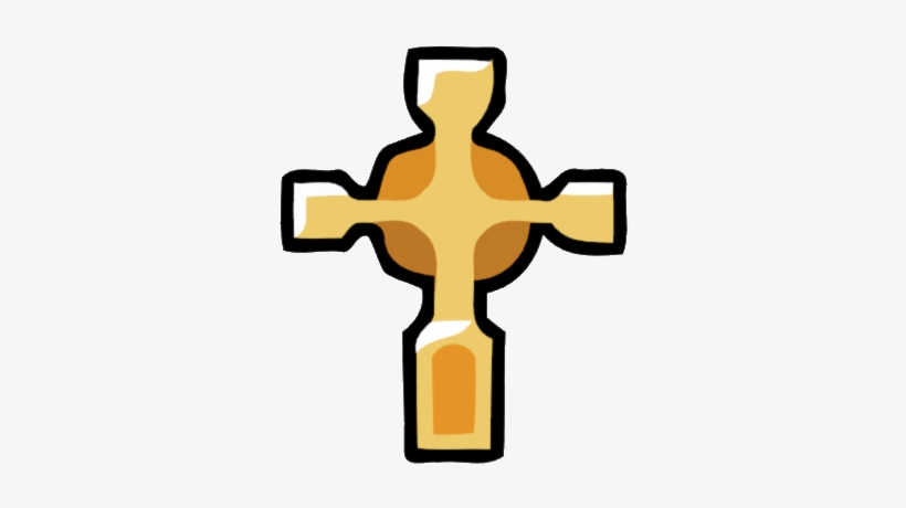 Cruz Png - Scribblenauts Cross, transparent png download
