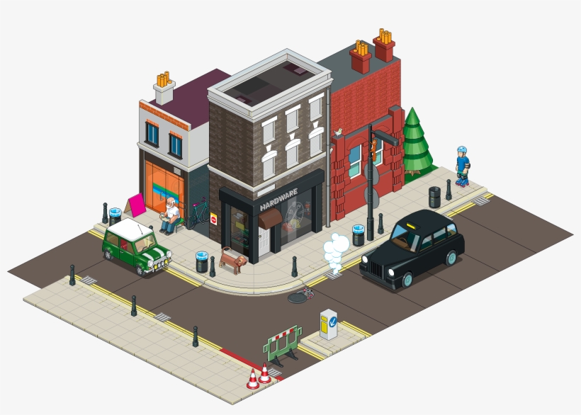 Bt - Street Png, transparent png download