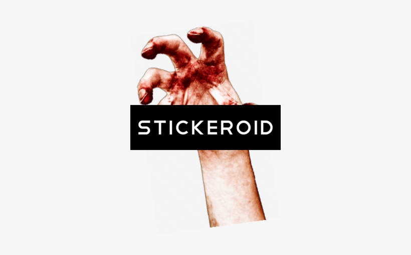 Bloody Zombie Hand - Zombie Hand, transparent png download