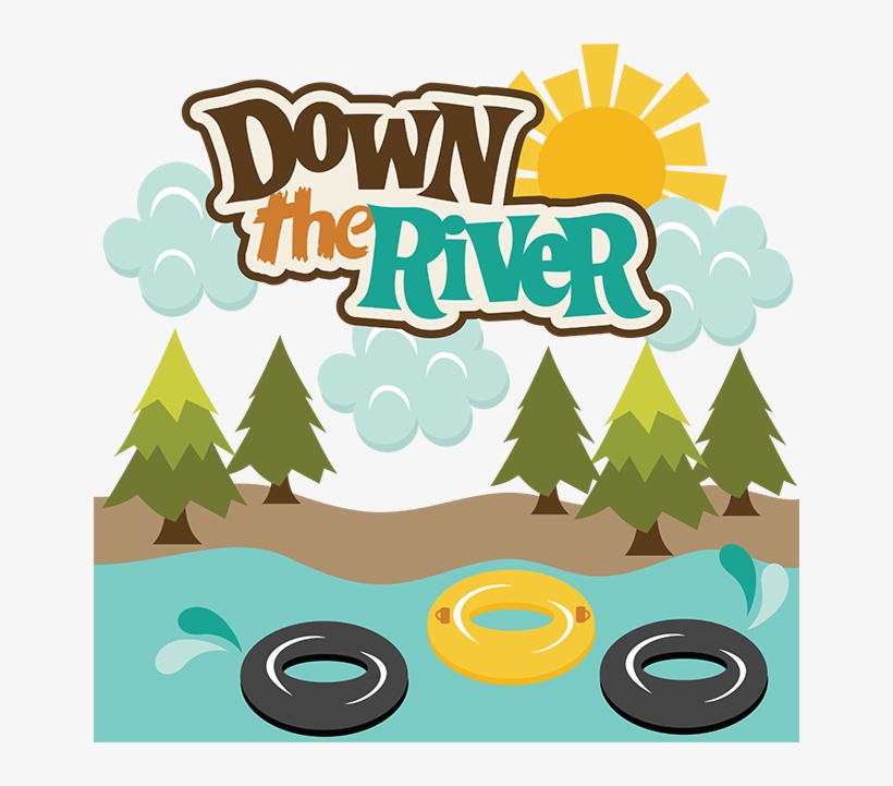 Clip Art River Tubing Clipart - River Tubing Clip Art, transparent png download